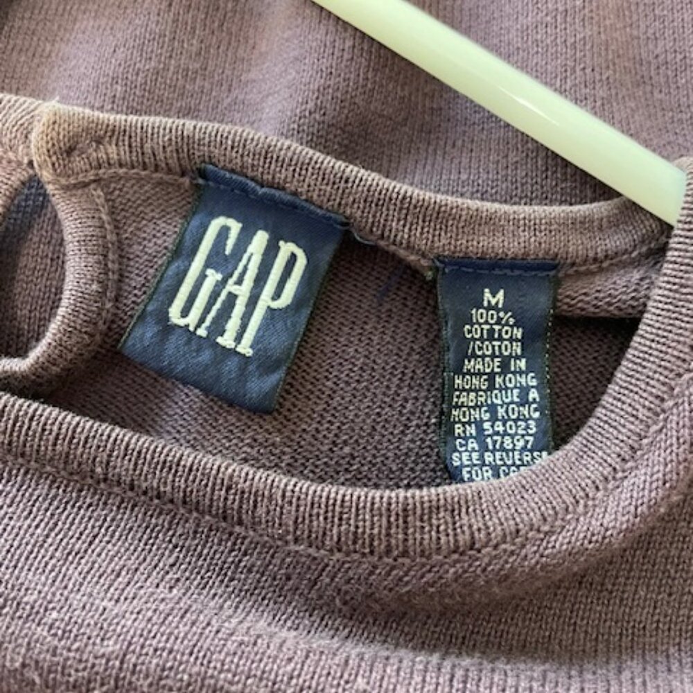 Women's Gap Sweater Purple - Picture 3 of 3